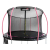 Trampolina LEAN Sport Max 14ft Czarno-Różowa