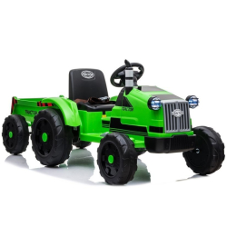 Traktor na Akumulator z Przyczepą CH9959 Zielony