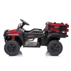 Auto na akumulator BDM0926 Czerwony