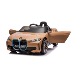 Auto Na Akumulator BMW I4 Złote 4x4