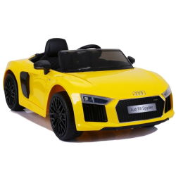 Pojazd na Akumulator Audi R8 JJ2198 Żółte