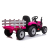 Traktor na Akumulator z Przyczepą XMX611 Różowy