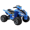 Quad na akumulator Duże Koła Niebieski