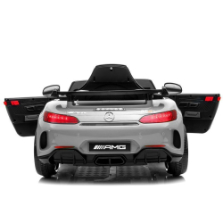 Auto na Akumulator Mercedes GTR Srebrny Lakierowany