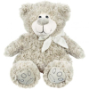Beppe: Miś z kokardą ecru 27cm