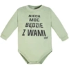 Mrofi: Body niemowlece z napisem dł r 80