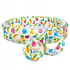 Intex ; Brodzik Basen + Piłka + Koło do pływania Tropikalne morze 132 x 28 cm
