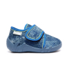 RENBUT niebieskie kapcie dziecięce HUGO JEANS MARMUREK model 13-110 Rozmiar 23