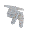 MK: Komplet bawełniany body + półśpioch r. 62