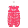 Rampers Bembi 62 koralowy z falbankami