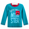 Bluzka Monster Bembi 86 dł. rękaw turkusowa