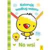 Koloruję według wzoru. Na wsi Duże naklejki