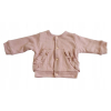 Mamatti Sweterek dziecięcy różowy bawełna 80