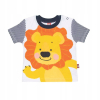 2be3 t-shirt dziecięcy wielokolorowy bawełna rozmiar 74
