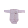 MK: Body bawełniane dł. ręk. Cute Cat różowe r. 56