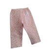 Atut: Legginsy 3/4 pudrowy róż z kwiatuszkami r,104