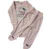 MROFI: Komplet body+półśpioch różowy r.80