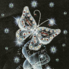 Norimpex: Diamentowa Mozaika 7D - Biały Motyl