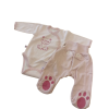 Eevi: Komplet bawełniany body + półśpioch Big Bear róż r. 56