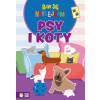 Zielona Sowa: Psy i koty. Baw się naklejkami