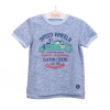 Bembi: T-shirt bawełniany niebieski r. 80