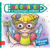 Malowanka z ruchomymi oczkami. Zabawne maski