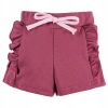Szorty Eevi 92 Nature Bordo Falbany