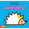 Zielona Sowa Kredkami po śladzie Zwierzęta