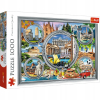 TREFL Włoskie wakacje Puzzle 1000 el. 10585