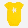 Bembi: Body z krótkim rękawem żołte r.80