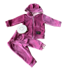 Mamatti: komplet dres welurowy  velvet r62