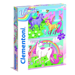 Clementoni: Puzzle Supercolor 2 x 20 el.