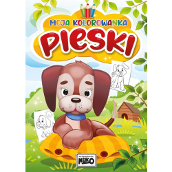 Niko Moja kolorowanka Pieski