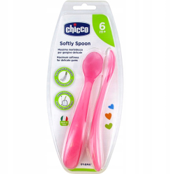 Chicco Silikonowe Łyżeczki dla Dzieci