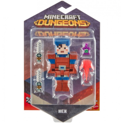 Mattel: MINECRAFT DUNGEONS Figurka Hex + Akcesoria GNC25