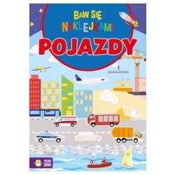 Zielona Sowa: Pojazdy. Baw się naklejkami