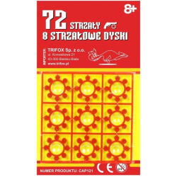 Kapiszony - 9 x 8 Strzałowe Dyski