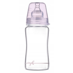 LOVI Butelka Szklana 250ml 3m+
