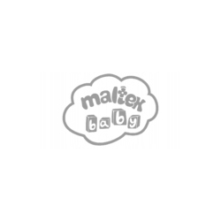 Maltex Baby Nocnik 2K Wieloryb Satynowy Błękit