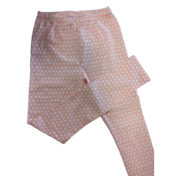 Bembi: Legginsy dziewczęce różowe w serduszka r.134