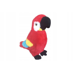 Beppe:Maskotka Papuga Czerwona 30cm