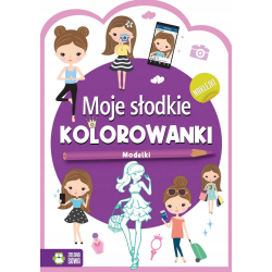 Zielona Sowa Moje słodkie kolorowanki Modelki