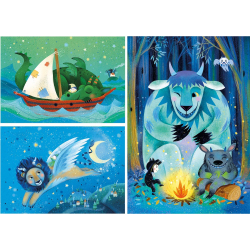 CLEMENTONI: PUZZLE 3x48 el FANTASTIC FRIENDS