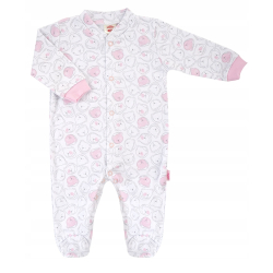 Makoma: Pajac Pink Bears r. 74