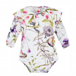 Body całość. Meadow 74 Makoma białe z falbankami