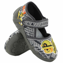 Renbut: Kapcie dziecięce tekstylne RE-13-105-1026 r. 22