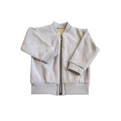 MK bluza szara welur 68