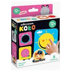 Puzzle CzuCzu Pierwsze puzzle 16 elementów Puzzle Czuczu Odkrywam koło 12m+