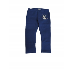 Legginsy dziewczęce Bembi 68 niebieskie z króliczkiem