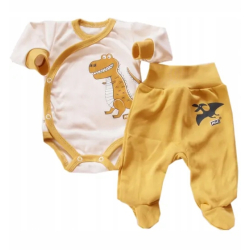 Komplet Dinuś Body + Półśpioch 62 Mrofi